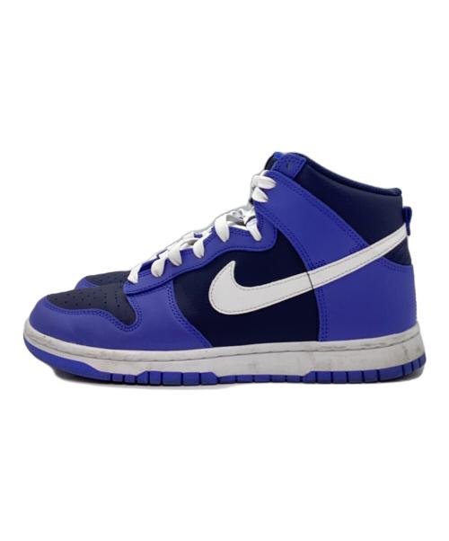 NIKE（ナイキ）NIKE (ナイキ) DUNK HI RETRO MEDIUM BLUE ネイビー サイズ:US8.5の古着・服飾アイテム