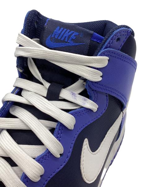 NIKE（ナイキ）NIKE (ナイキ) DUNK HI RETRO MEDIUM BLUE ネイビー サイズ:US8.5の古着・服飾アイテム