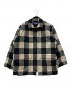 DESCENDANTディセンダント）の古着「RAG MELTON JACKET」｜ブラック