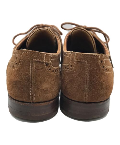 Crockett & Jones（クロケット＆ジョーンズ）Crockett & Jones (クロケット＆ジョーンズ) THIERRY スウェードストレートチップシューズ ベージュ サイズ:6Dの古着・服飾アイテム