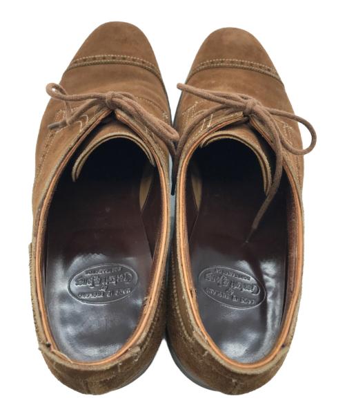 Crockett & Jones（クロケット＆ジョーンズ）Crockett & Jones (クロケット＆ジョーンズ) THIERRY スウェードストレートチップシューズ ベージュ サイズ:6Dの古着・服飾アイテム