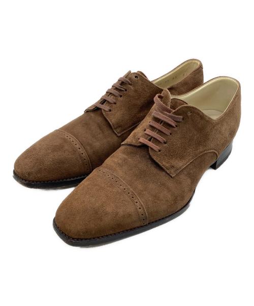 Diter Kuckelkorn（ディタークッケルコーン）Diter Kuckelkorn (ディタークッケルコーン) ストレートチップシューズ ベージュ サイズ:5 1/2の古着・服飾アイテム