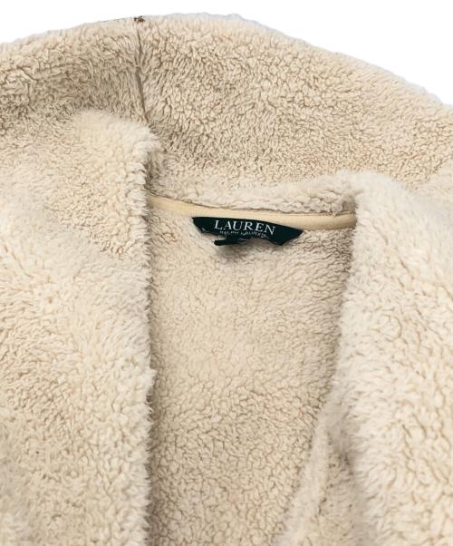 LAUREN RALPH LAUREN（ローレンラルフローレン）LAUREN RALPH LAUREN (ローレンラルフローレン) ムートンジャケット ブラウン サイズ:lの古着・服飾アイテム