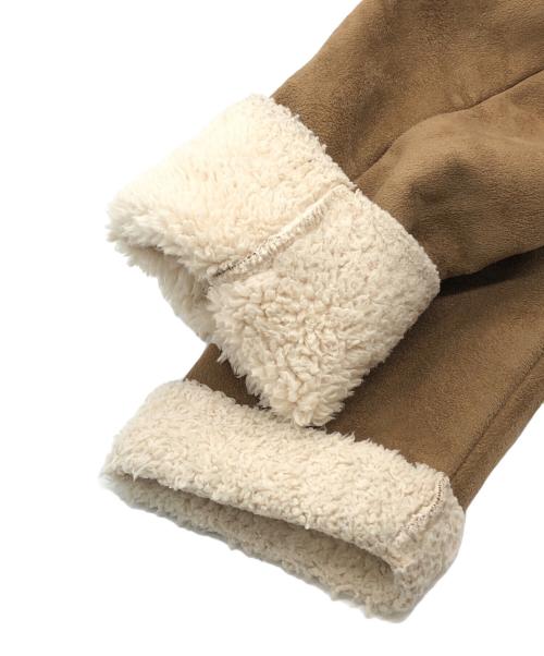 LAUREN RALPH LAUREN（ローレンラルフローレン）LAUREN RALPH LAUREN (ローレンラルフローレン) ムートンジャケット ブラウン サイズ:lの古着・服飾アイテム