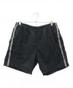SUPREMEシュプリーム）の古着「Tonal Taping Water Short」｜ブラック