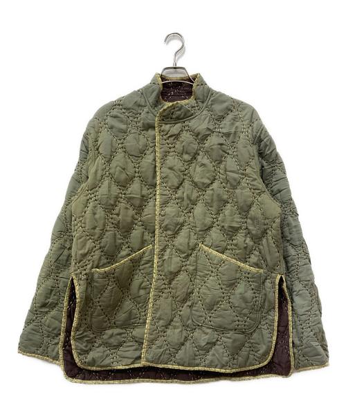 pheeta（フィータ）Pheeta (フィータ) UNITED ARROWS (ユナイテッドアローズ) 別注キルティングコート カーキ サイズ:Sの古着・服飾アイテム