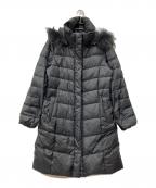 23区ニジュウサンク）の古着「シレータフタロング ダウンコート」｜ブラック