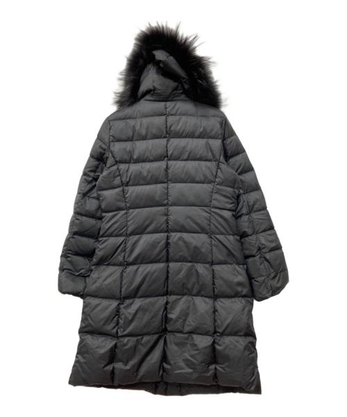 23区（ニジュウサンク）23区 (ニジュウサンク) シレータフタロング ダウンコート ブラック サイズ:Sの古着・服飾アイテム