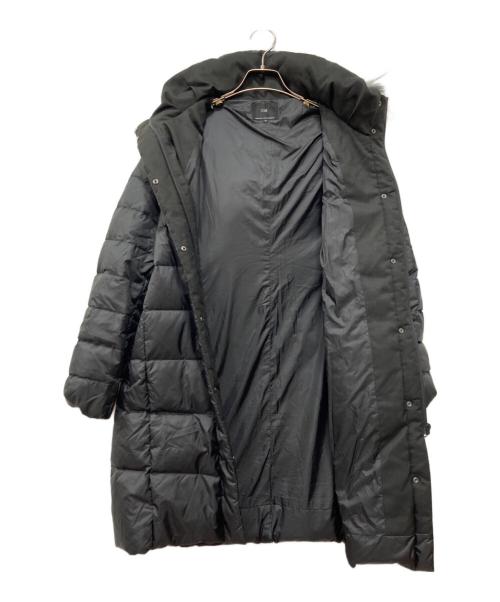 23区（ニジュウサンク）23区 (ニジュウサンク) シレータフタロング ダウンコート ブラック サイズ:Sの古着・服飾アイテム