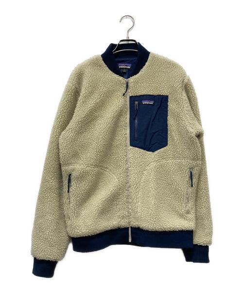 Patagonia（パタゴニア）Patagonia (パタゴニア) Retro-X Bomber Jacket アイボリー サイズ:Mの古着・服飾アイテム