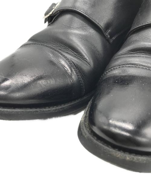 berwick（バーウィック）berwick (バーウィック) ダブルモンクストラップシューズ ブラック サイズ:25の古着・服飾アイテム