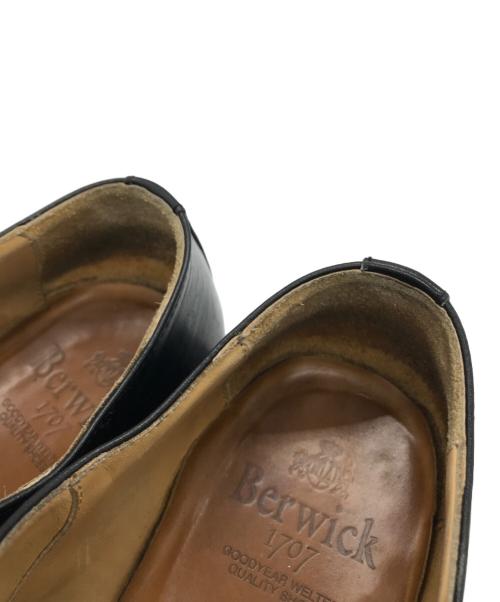 berwick（バーウィック）berwick (バーウィック) ダブルモンクストラップシューズ ブラック サイズ:25の古着・服飾アイテム