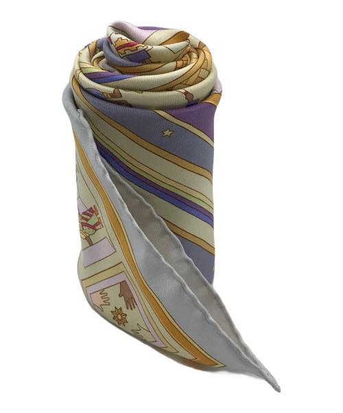 HERMES（エルメス）HERMES (エルメス) カレ90 パープル サイズ:下記参照の古着・服飾アイテム