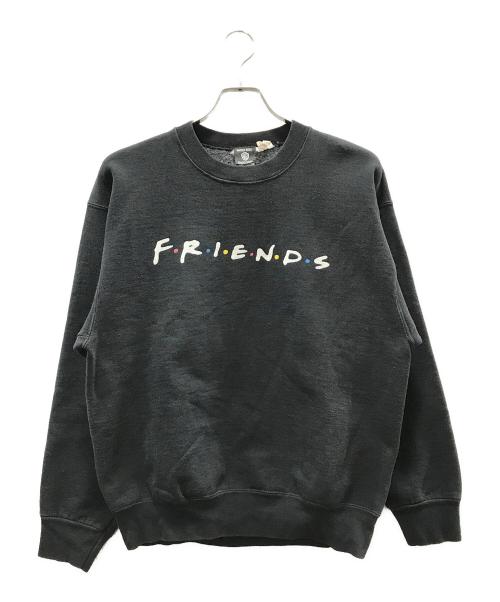 Warner Bros.（ワーナー・ブラザーズ）Warner Bros. (ワーナー・ブラザーズ) FENDS裏起毛スウェット ブラック サイズ:Mの古着・服飾アイテム