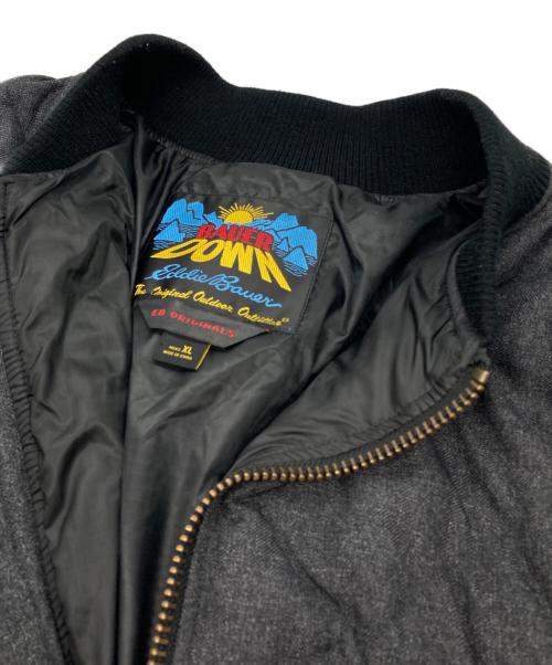 Eddie Bauer（エディーバウアー）Eddie Bauer (エディーバウアー) キルティングジャケット グレー サイズ:XLの古着・服飾アイテム