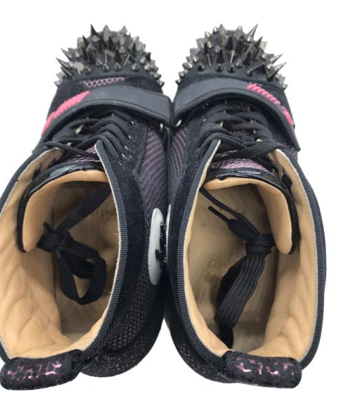 Christian Louboutin（クリスチャン・ルブタン）Christian Louboutin (クリスチャン・ルブタン) ルイス スタッズハイカットスニーカー ブラック サイズ:41 1/2の古着・服飾アイテム