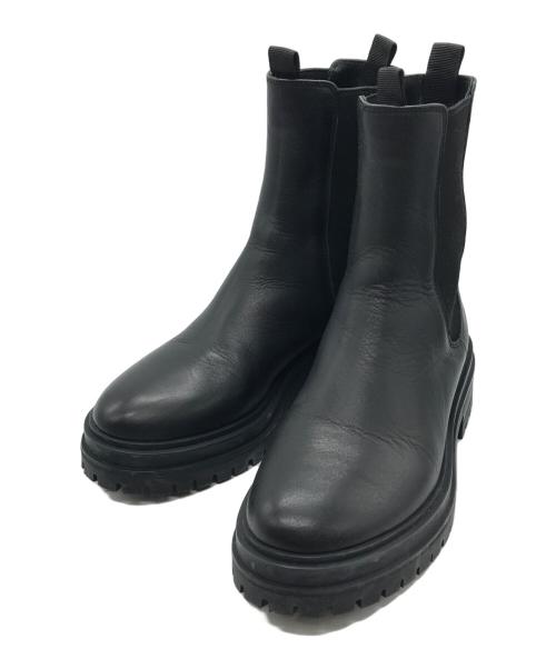 TONY BIANCO（トニービアンコ）TONY BIANCO (トニービアンコ) サドゴアブーツ ブラック サイズ:5の古着・服飾アイテム
