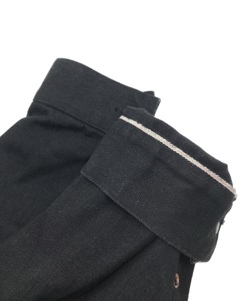 YANUK（ヤヌーク）YANUK (ヤヌーク) BerBerJin Yutaka Fujihara (ベルベルジン ユタカ フジハラ) デニムジャケット ブラック サイズ:FREEの古着・服飾アイテム