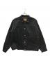 YANUK（ヤヌーク）の古着「デニムジャケット」｜ブラック