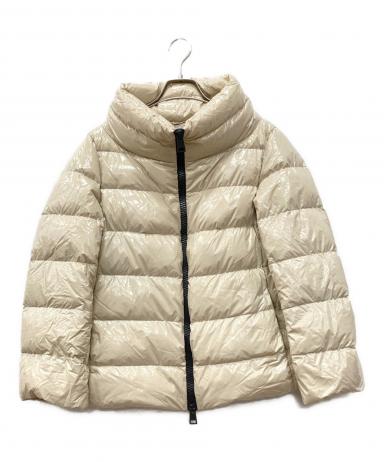 中古・古着通販】HERNO (ヘルノ) ダウンジャケット ベージュ サイズ:42
