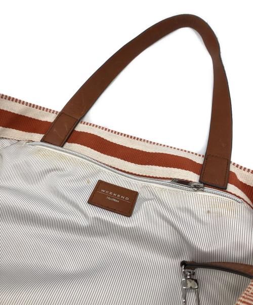 WEEKEND Max Mara（ウィークエンド マックスマーラ）Weekend Max Mara (ウィークエンド マックスマーラ) トートバッグ ベージュの古着・服飾アイテム