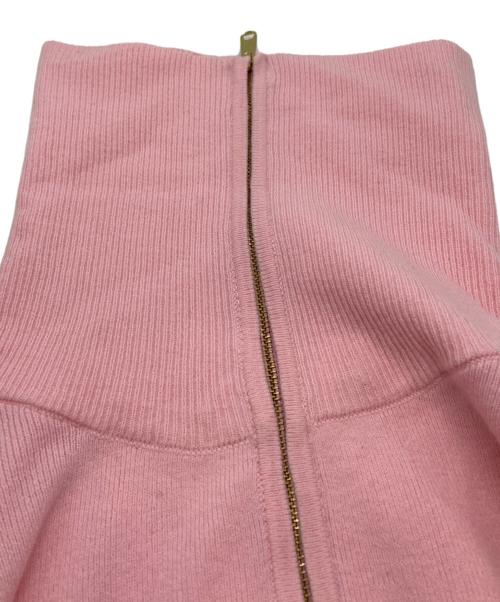 e/s（エマスライ）e/s (エマスライ) ZIP UP TOPS ピンク サイズ:FREE 未使用品の古着・服飾アイテム