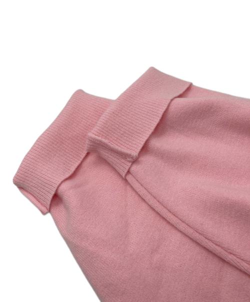 e/s（エマスライ）e/s (エマスライ) ZIP UP TOPS ピンク サイズ:FREE 未使用品の古着・服飾アイテム