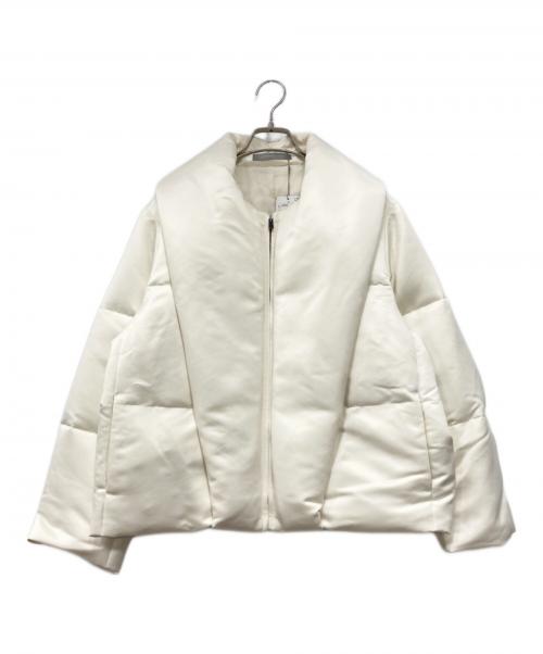 theory luxe（セオリーリュクス）theory luxe (セオリーリュクス) ダウンジャケット アイボリー サイズ:40の古着・服飾アイテム