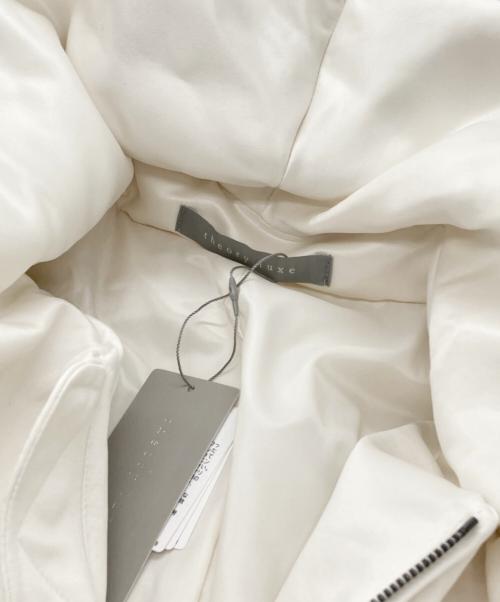 theory luxe（セオリーリュクス）theory luxe (セオリーリュクス) ダウンジャケット アイボリー サイズ:40の古着・服飾アイテム
