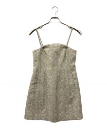 CLANE（クラネ）の古着「ROUND CUT BARE BUSTIER」｜グリーン