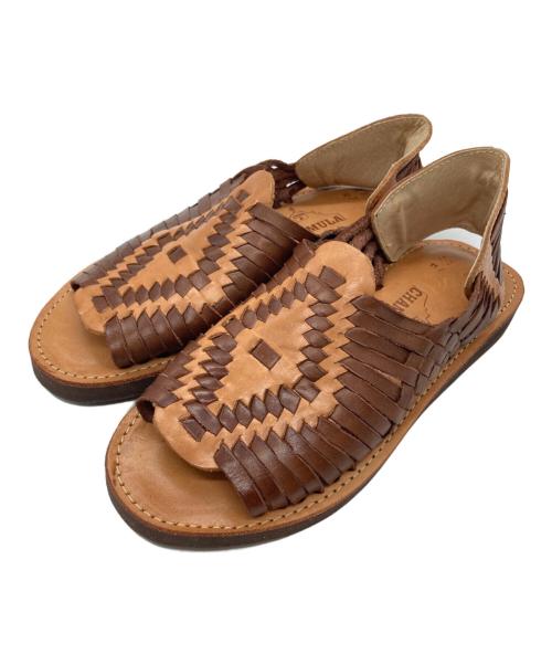 CHAMULA（チャムラ）CHAMULA (チャムラ) 45R (フォーティファイブ・アール) Chichenサンダル ブラウン サイズ:24の古着・服飾アイテム