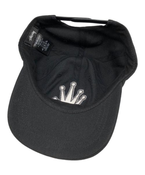 stussy（ステューシー）stussy (ステューシー) キャップ ブラック サイズ:下記参照の古着・服飾アイテム