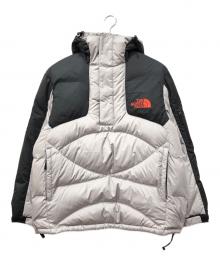 SUPREME×THE NORTH FACE（シュプリーム×ザ ノース フェイス）の古着「800-Fill Half Zip Hooded Pullover」｜グレー