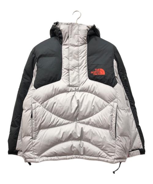 SUPREME（シュプリーム）Supreme (シュプリーム) THE NORTH FACE (ザ ノース フェイス) 800-Fill Half Zip Hooded Pullover グレー サイズ:Lの古着・服飾アイテム