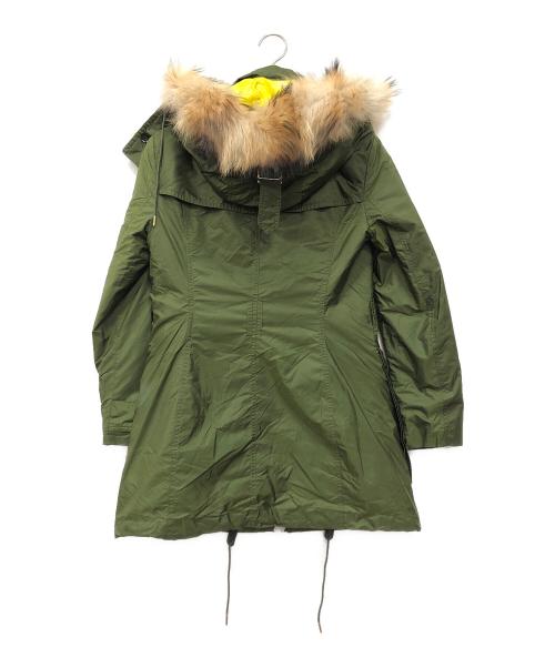 BURBERRY（バーバリー）BURBERRY (バーバリー) ダウンライナー付きコート カーキ サイズ:UK4の古着・服飾アイテム