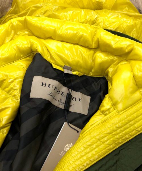 BURBERRY（バーバリー）BURBERRY (バーバリー) ダウンライナー付きコート カーキ サイズ:UK4の古着・服飾アイテム