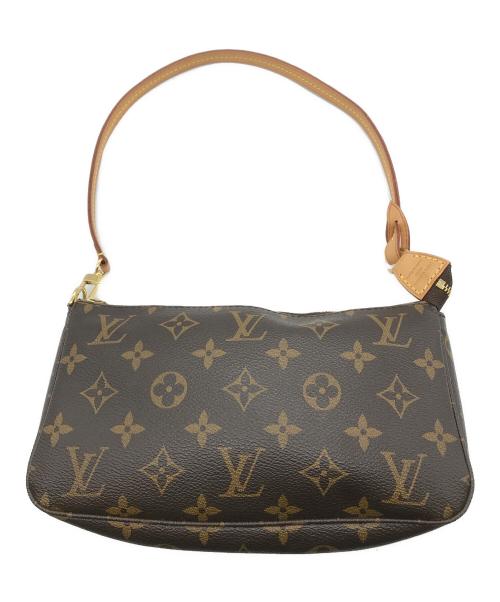 LOUIS VUITTON（ルイ ヴィトン）LOUIS VUITTON (ルイ ヴィトン) ショルダーポーチ ブラウン サイズ:下記参照の古着・服飾アイテム