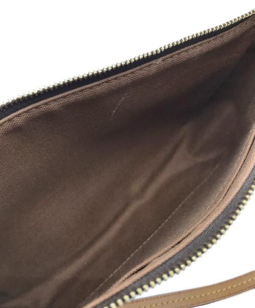 LOUIS VUITTON（ルイ ヴィトン）LOUIS VUITTON (ルイ ヴィトン) ショルダーポーチ ブラウン サイズ:下記参照の古着・服飾アイテム