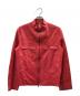 JIL SANDER（ジルサンダー）の古着「レザージャケット」｜レッド