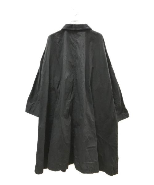 Porter Classic（ポータークラシック）Porter Classic (ポータークラシック) PARAFFIN CORDUROY SWING COAT ブラック サイズ:3の古着・服飾アイテム