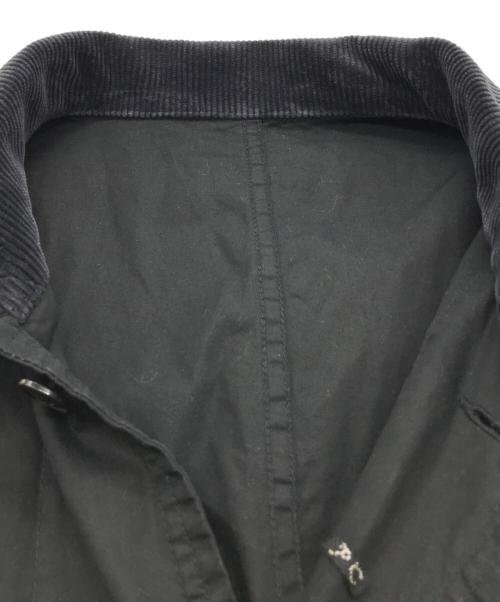 Porter Classic（ポータークラシック）Porter Classic (ポータークラシック) PARAFFIN CORDUROY SWING COAT ブラック サイズ:3の古着・服飾アイテム