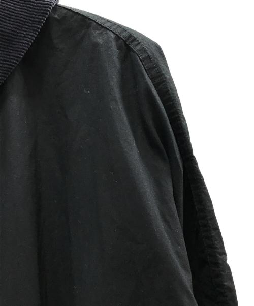 Porter Classic（ポータークラシック）Porter Classic (ポータークラシック) PARAFFIN CORDUROY SWING COAT ブラック サイズ:3の古着・服飾アイテム