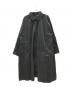 Porter Classic（ポータークラシック）の古着「PARAFFIN CORDUROY SWING COAT」｜ブラック