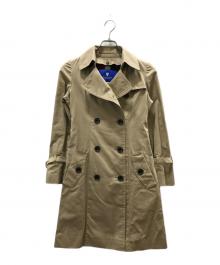 BLUE LABEL CRESTBRIDGE（ブルーレーベルクレストブリッジ）の古着「ライナー付トレンチコート」｜ベージュ