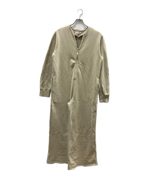 Spick and Span（スピック＆スパン）Spick and Span (スピックアンドスパン) 裏毛ジャンプスーツ ベージュ サイズ:Sの古着・服飾アイテム