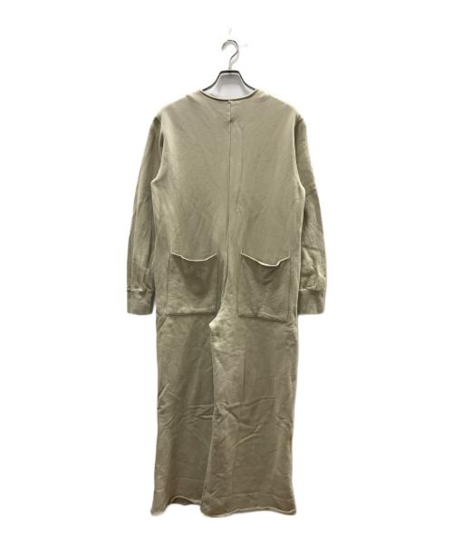 Spick and Span（スピック＆スパン）Spick and Span (スピックアンドスパン) 裏毛ジャンプスーツ ベージュ サイズ:Sの古着・服飾アイテム