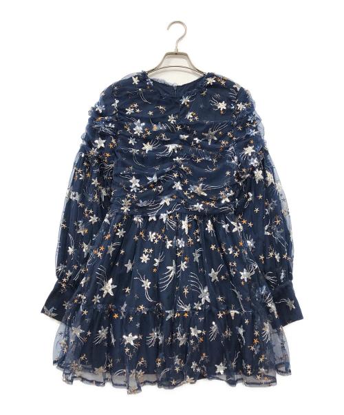 Sister Jane（シスタージェーン）Sister Jane (シスタージェーン) チュールワンピース ネイビー サイズ:Sの古着・服飾アイテム