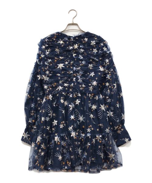 Sister Jane（シスタージェーン）Sister Jane (シスタージェーン) チュールワンピース ネイビー サイズ:Sの古着・服飾アイテム