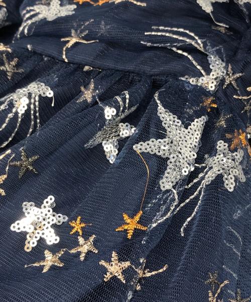 Sister Jane（シスタージェーン）Sister Jane (シスタージェーン) チュールワンピース ネイビー サイズ:Sの古着・服飾アイテム