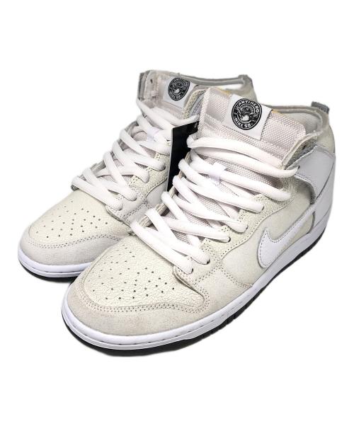 NIKE（ナイキ）NIKE (ナイキ) ANTIHERO (アンタイヒーロー) Dunk High QS アイボリー サイズ:27.5cmの古着・服飾アイテム